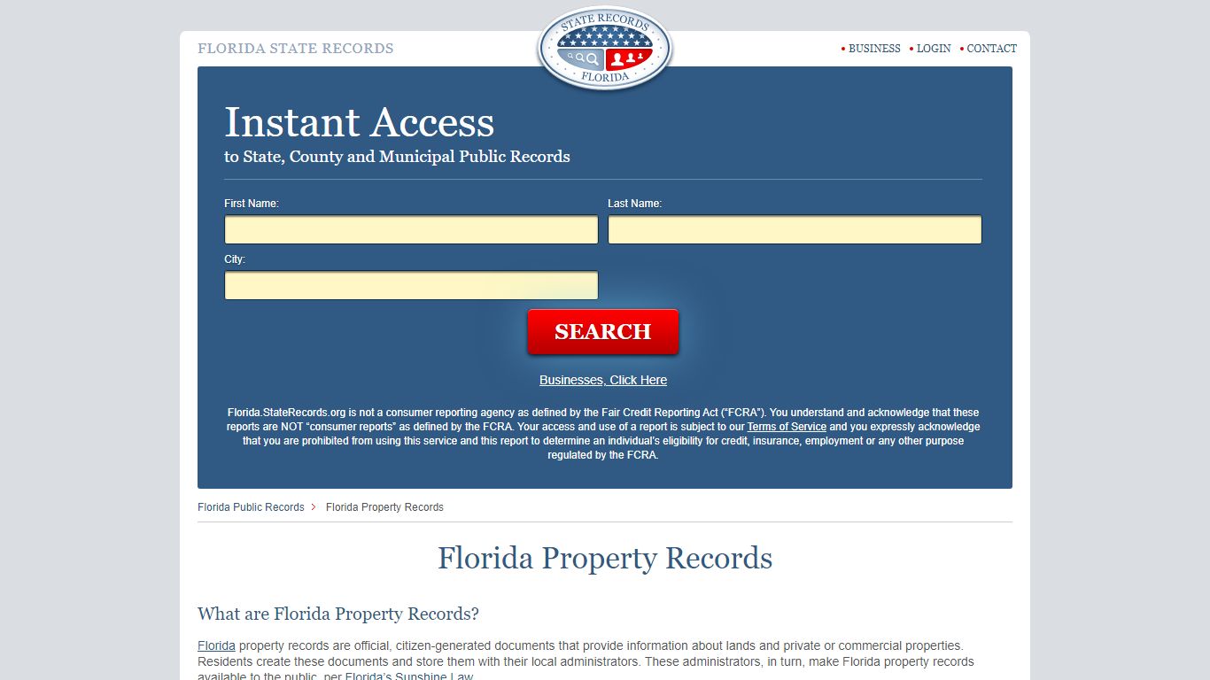 Florida Property Records | StateRecords.org